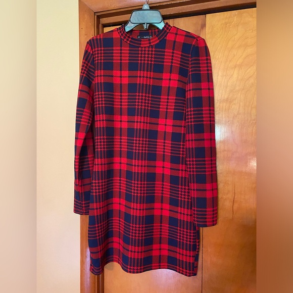NWOT ZAFUL plaid bodycon mini dress - Picture 4 of 6